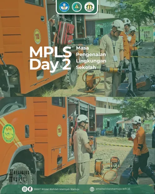 Gelar Simulasi Bareng Basarnas, MPLS Hari Kedua SMAIT Wildan Edukasi Siswa Siaga Bencana